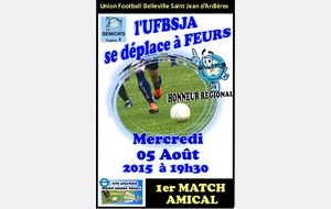 FEURS - SENIORS A UFBSJA