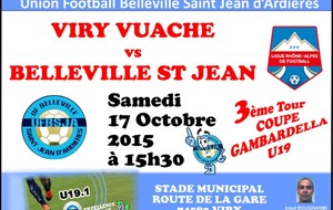 VIRY VUACHE - U19.A UFBSJA 