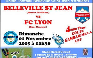 U19.A UFBSJA  - FC LYON