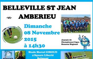 SENIORS A UFBSJA - AMBERIEU