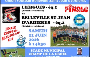 FINALE COUPE du BEAUJOLAIS U15   