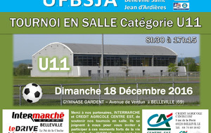 Tournoi en salle U11
