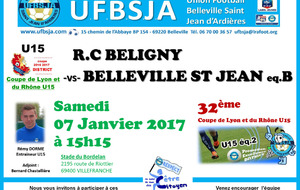 COUPE de LYON et du RHONE U15 