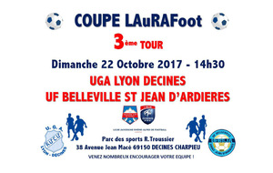 COUPE LAURAFOOT 3ème tour