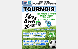 TOURNOIS PRINTEMPS U9 U13