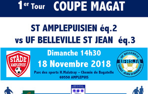 COUPE MAGAT 1er tour - séniors équipe 3