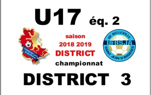 U17.B UFBSJA  - US ST DIDIER DE FORMANS
