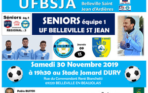SENIORS 1 UFBSJA  - MONT BLANC PASSY