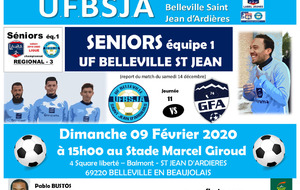 SENIORS 1 UFBSJA  - GFA RUMILLY VALLIERES éq 2 