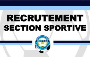 Tests sportifs de recrutement obligatoire - candidats  section 2021/2022 