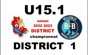 S.C GARON 1 - U15.1 BFB 