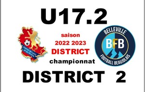 CHAPONNAY MARENNES 2 - U17.2 BFB