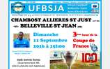 Prochain match de la Team UFBSJA - 3eme tour de la Coupe de France