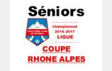 Résultats du tirage Coupe Rhone Alpes SENIORS - 16èmes