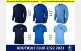 BOUTIQUE DU CLUB 2022 2023 aux couleurs du club