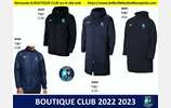 BOUTIQUE DU CLUB 2022 2023 aux couleurs du club
