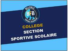 Section Sportive Scolaire foot Collège