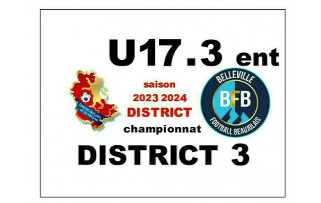 U17.3 - DISTRICT 3