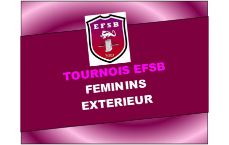 TOURNOIS FEMININS EXTERIEUR
