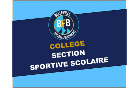 Section Sportive Scolaire foot Collège