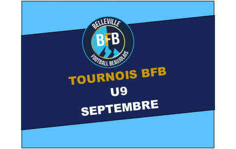TOURNOI U9 DE RENTREE