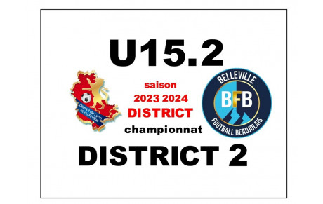 U15 éq 2 DISTRICT 2