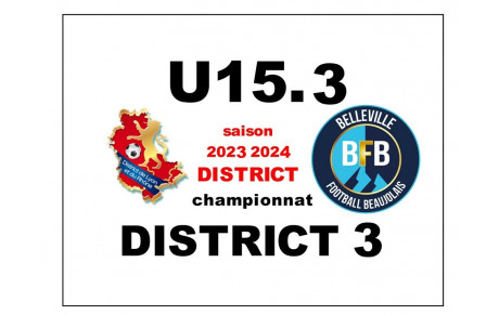 U15 éq 3 DISTRICT 3