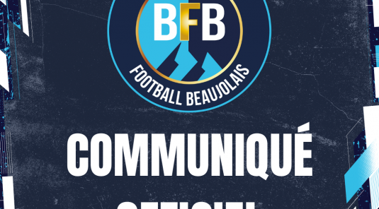 COMMUNIQUÉ OFFICIEL - FOOTBALL FÉMININ